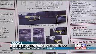 UA students show off inventions of "Engineering Design Day"