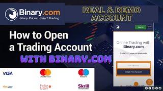 Binary.com Registration | How to Open Demo and Real Volatility Indices Account with Binary.com