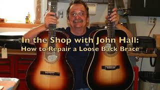 Blues Creek Guitars presents In the Shop with John Hall - How to Repair a Loose Back Brace