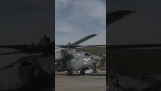 Russian army attack helicopter Mi-28 night hunter #shorts