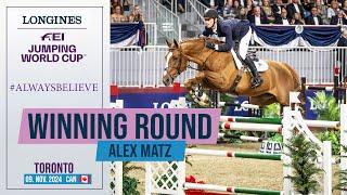 Alex Matz with a statement in Toronto!  | FEI Jumping World Cup™ Toronto (CAN)