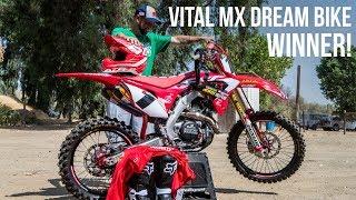 2018 Vital MX Dream Bike Winner - Honda CRF450R