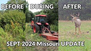 2024 Missouri Fall food plot update! THE COMPLETE PROCESS & RECIPE FOR SUCCESS!