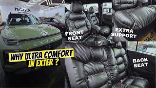 Exter 2024 first interior modification || KHAKHI EXTER || Pegasus Premium