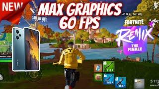 Fortnite Mobile on POCO F5: Max Graphics 60 FPS Gameplay!