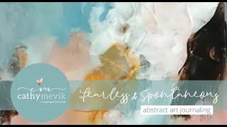 Abstract art tutorial # 9 | Intuitive expressive painting