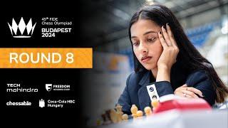 Round 8 | 45th FIDE CHESS OLYMPIAD