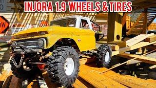 Injora 1.9 Wagon Wheels and Tires