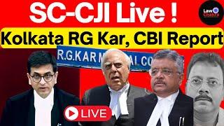 Kolkata Doctor Murder: CJI Supreme Court Live, CBI Investigation #lawchakra #supremecourtofindia