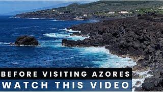 PORTUGAL AZORES - WATCH THIS VIDEO BEFORE VISITING - KNOW THE ISLANDS BEFORE BOOKING THEM - EP 161