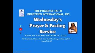 Wednesday Impactful Time Of Fasting And Prayer - September 11, 2024