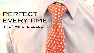 How to Tie a Windsor Knot (quickly!)