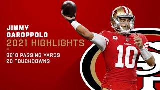 Jimmy Garoppolo's Top Plays From the 2021 Season | 49ers