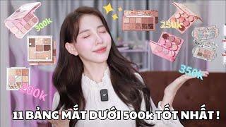 TOP BẢNG MẮT DƯỚI 500K TỐT NHẤT PHẢI THỬ ! | MAKE UP REVIEW  Mai Trinh Hồ