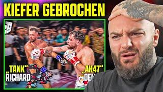 Kiefer DURCH nach MONSTER KO! Deniel "AK47" Krotter vs. Richard "ZOMBIE" Toth -  @RINGLIFECOMBAT