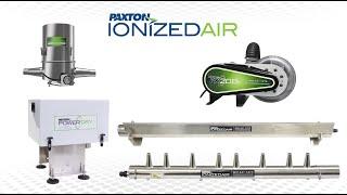 Eliminate Compressed Air with Paxton's Ionizing Rinsing Systems