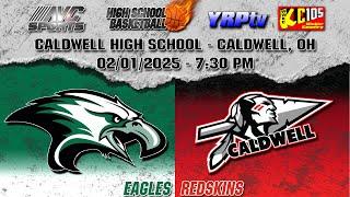 Eastern Eagles vs Caldwell Redskins HS Boys Basketball 02.01.2025