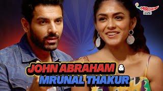 John Abraham & Mrunal Thakur’s Most Fun Interview Yet!  | Mirchi Plus