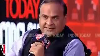 Dr Himanta Biswa Sarma at India Today Conclave East 2019