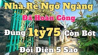 Tâm Tư Bán Nhà Rẻ Ngỡ Ngàng đúng 1 tỷ 750 sổ hồng riêng full thổ cư ngay khu đô thị 5 sao 2