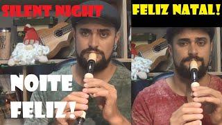 Noite Feliz, Silent Night, Stille Nacht, Christmas NATAL Flauta Doce “Flute Dulce” Duas Vozes