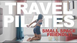 25 Min TRAVEL PILATES | Small Space Friendly!