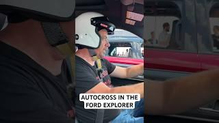 Doing autocross in the 2025 Ford Explorer ST