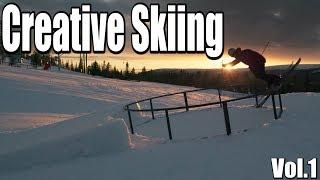 Most Creative Insane Ski Tricks Compilation EVER MADE!! VOL.1