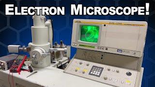 My New (Old) Electron Microscope!