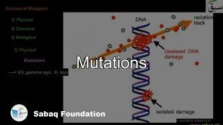 Mutations, Biology Lecture | Sabaq.pk