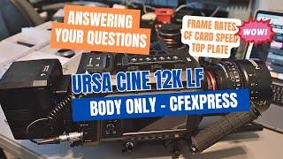 FOLLOWUP: Answering Your Questions About the Ursa Cine 12K LF Body #blackmagicdesign