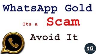 Hindi - Whatsapp Gold | Dont accept its an Scam! Hindi Review | Technical Guptaji