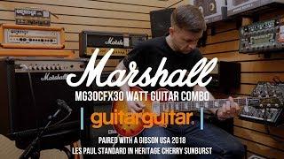 Marshall MG30CFX | Combo Amp & Gibson Les Paul Standard