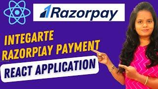 Implement Razorpay payment Gateway in ReactJS | Razorpay integration in react js #infysky #reactjs