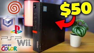 $50 Budget Retro Gaming Console PC! EASY AND CHEAP!