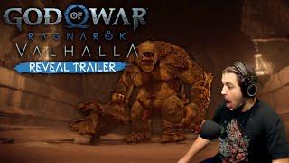 Live Reaction to God of War Ragnarok Valhalla DLC Trailer