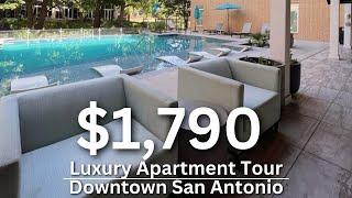 $1790 Luxury Apartment Tour - San Antonio Riverwalk