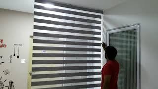 Room partition Technique - Using WINDOW BLINDS