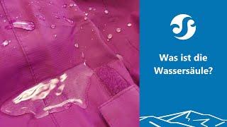 Outdoor-Wissen: Was ist die Wassersäule und wie wird sie ermittelt?