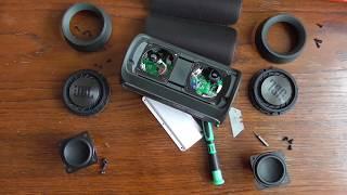 Разборка JBL Charge 2+ (Disassembly + bass & water slowmotion )