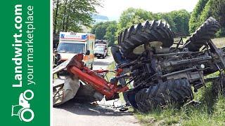 Traktorunfälle: Verletzungen durch Sicherheitsgurte vermeiden | landwirt.com