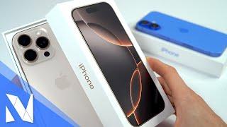 iPhone 16 Pro (Wüstensand) & iPhone 16 (Ultramarine) Unboxing - Erster Eindruck! | Nils-Hendrik Welk