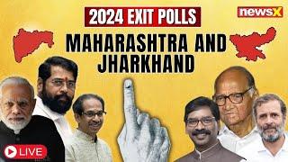 LIVE: Maharashtra And Jharkhand Exit Polls | Exit Polls Results | NewsX