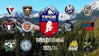 Tipos Extraliga štadióny 2023/24