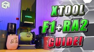 XTOOL F1 and RA2 Pro Rotary Module Guide: Become A Tumbler Engraving Master (+ Upgrades and More!)