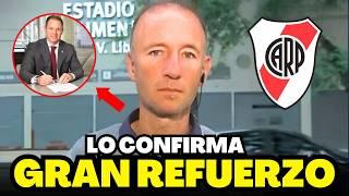 ¡EXPLOTA EL MERCADO ¡URGENTE FICHAJE! ¿UN REFUERZO DE LUJO? NOTICAS DEL RIVER PLATE HOY