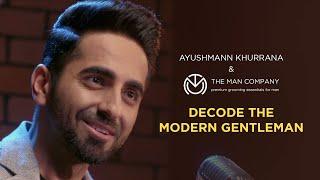 Gentleman kise kehte hai? Ayushmann Khurrana for The Man Company
