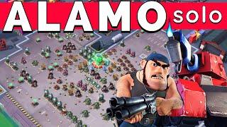 ALAMO a SOLO? HOW?  Watch this great attack! BOOM BEACH best operation strategy/gameplay/tips