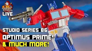 RodimusPrimal LIVE - Studio Series 86 Optimus Prime Revealed Plus More TF News!