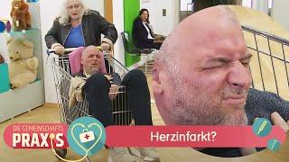 Herzinfarkt? Mit dem Einkaufswagen in die Praxis | Die Gemeinschaftspraxis | SAT.1